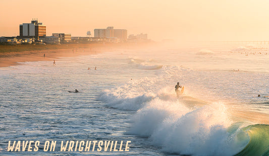 wrightsville beach north carolina sunset photo