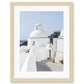 Greece Church | Santorini Blue Art Print