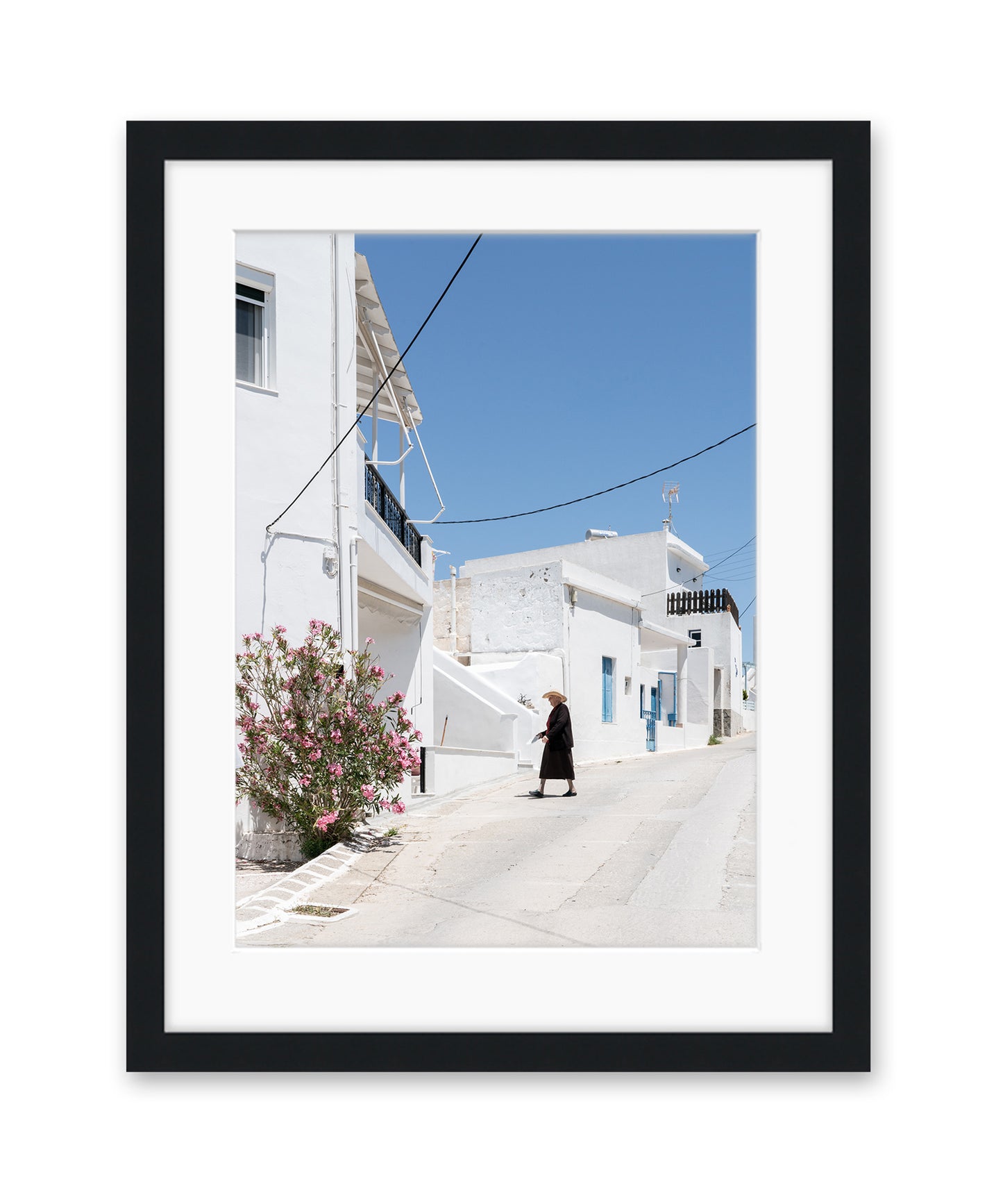 White and Blue Wall Art | Milos, Greece