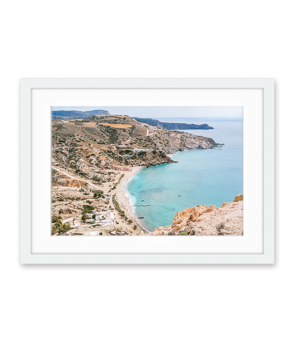 Aegean Sea Landscape  Milos, Greece