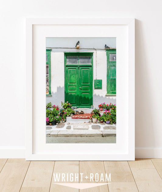 Green Door in Mykonos