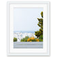 Minimal Blue Greece Landscape