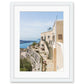 Coastal Architecture Print Santorini, Greece