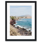 Red Beach, Santorini, Greece Art Print