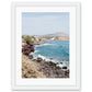 Red Beach, Santorini, Greece Art Print