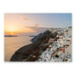 Caldera Sunset Fira, Santorini, Greece Landscape