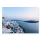 Blue Sunset Santorini Greece