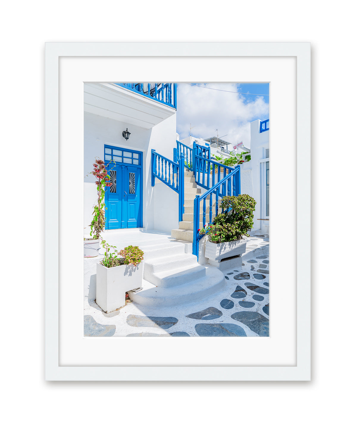 Blue Door in Mykonos