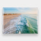 wrightsville beach photograph on acrylic bar tray