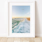 Calm Blue Wrightsville Beach morning - art by Wright and Roam