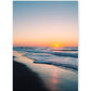 Blue Sunrise Beach Print Wright and Roam