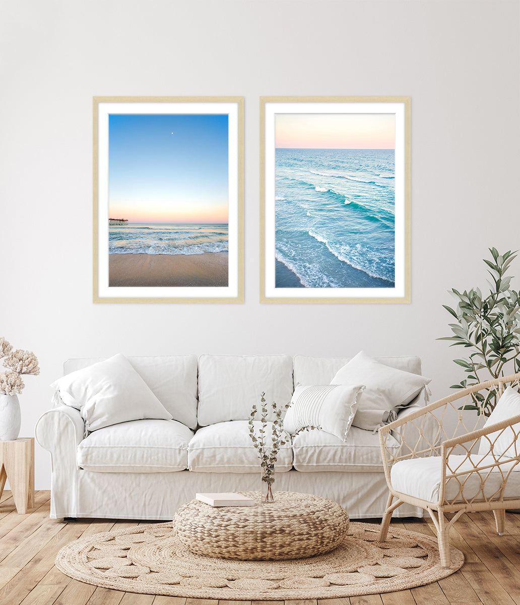 Carried To 2024 Shore Beach Photography Home Wall Decor Coastal Living Wall Art