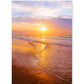 colorful sunrise wrightsville beach photograph