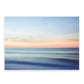 indigo blue abstract, minimal waves beach photograph by Wright and Roam