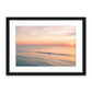 Sunrise Wrightsville Beach Photograph, black frame