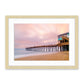 outer banks, avalon pier north carolina, sunrise beach photography by wright and roam, wood frame