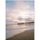 outer banks, avalon pier photograph, pastel beach wall art print by Wright and Roam