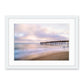 Outer Banks, Sunrise Beach Photograph, White Frame