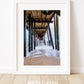 Outer Banks North Carolina, Avalon Pier Photograph, large beach art by Wright and Roam