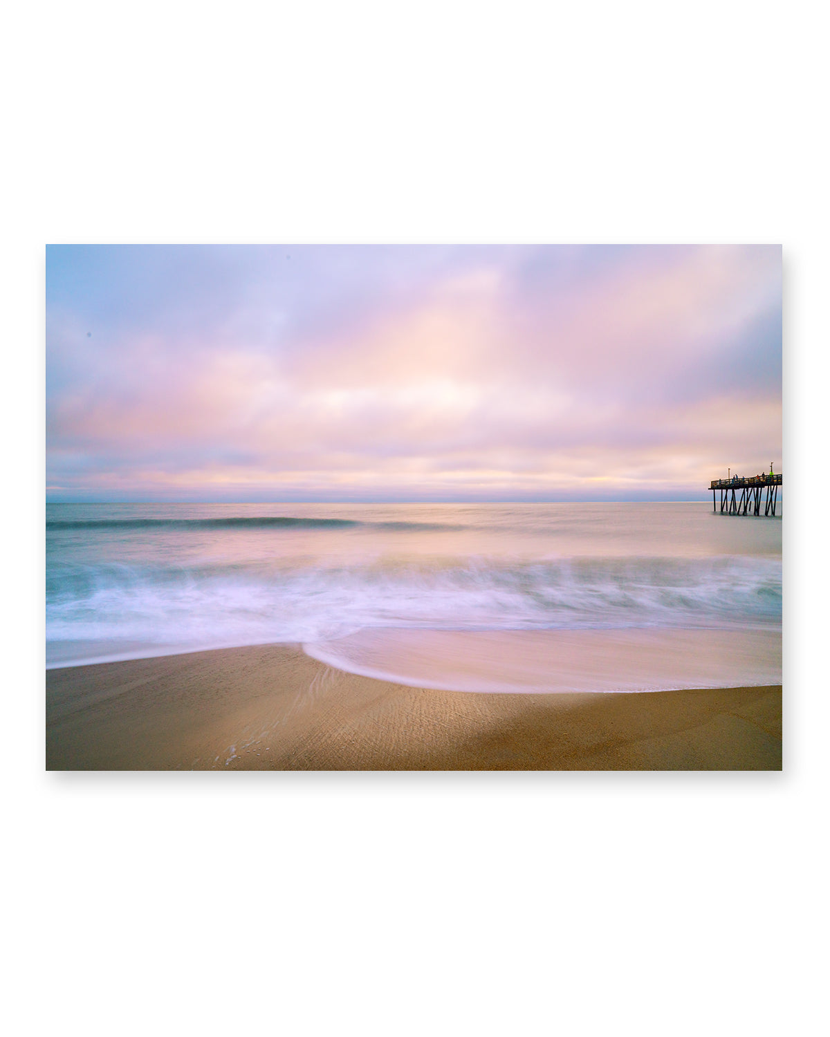 Outer Banks, beach sunrise wall art photograph by Wright and Roam