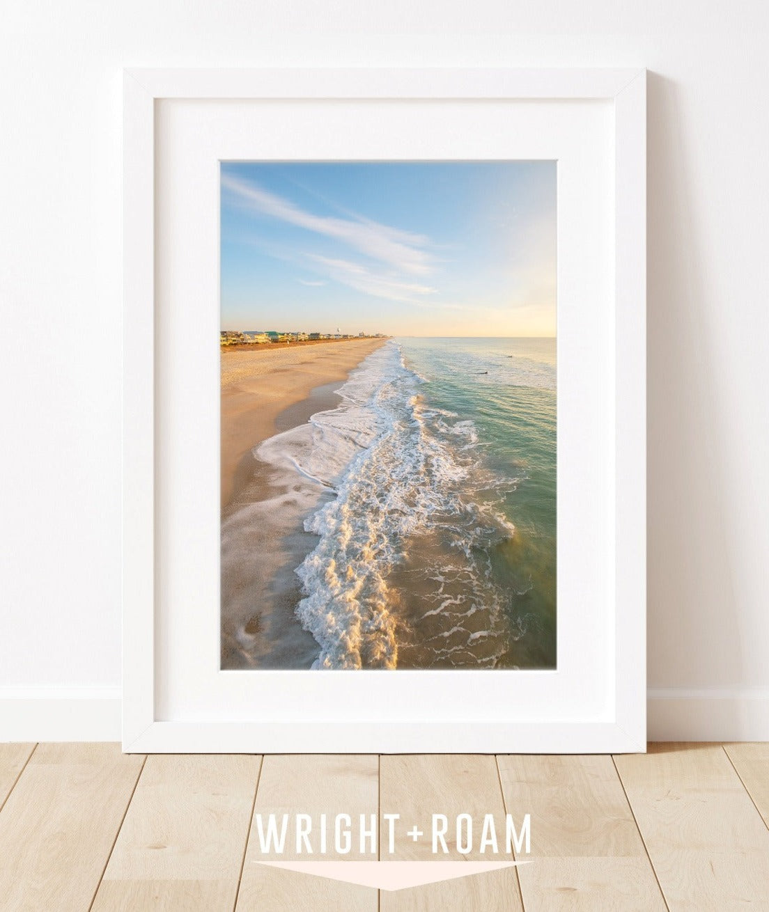 Aerial Wrightsville Beach Photograph Wright + Roam