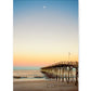 Kure Beach Pier, Warm Beach Sunset, Wright and Roam Photograph